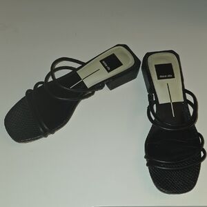 Dolce Vita Black Strappy Heel Sandals